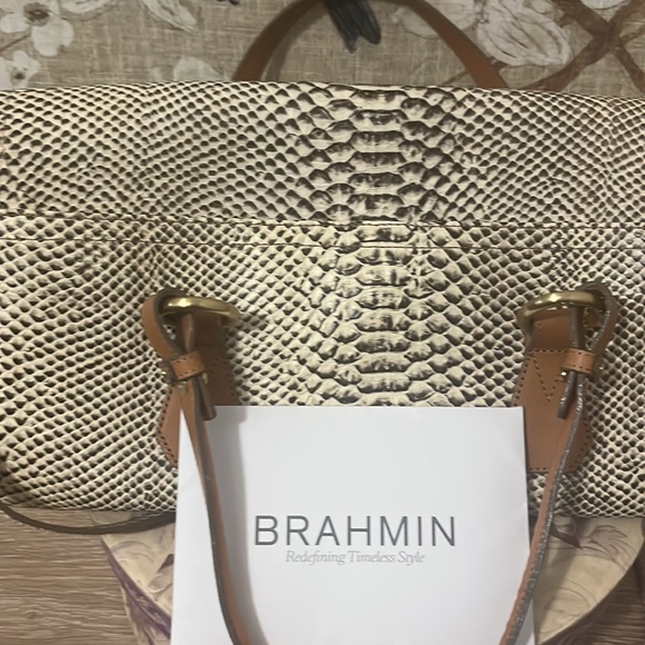 Brahmin Bridget Satchel Handbag - Picture 10 of 11